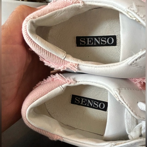 Senso Aviva sneakers white leather with pink size 39 - Picture 4 of 9